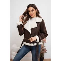 MPROPIA - Chaqueta Mujer Piloto Chiporro Cierres Full Tendencia 7045