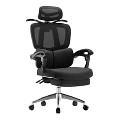LUBABYCAS - Silla De Escritorio Reclinable E06 Negra