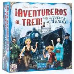 DAYS OF WONDER - ¡Aventureros al Tren La Vuelta al Mundo - Juego de Mesa