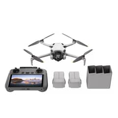 DJI - Drone Mini 4 Pro Fly More Combo Plus (dji Rc 2) Color Gris