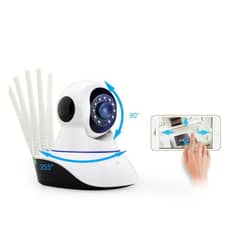 GENERICO - Cámara IP WiFi HD 5 Antenas con Visión Nocturna