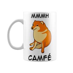ORCA - Taza Tazon Mug cheems sobrevivo por amsiedad meme
