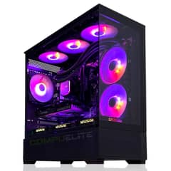 COMPU ELITE - PC Gamer Amd Ryzen 5 5600X 6-Core + B550 WIFI+BT + 16GB + RX 7600 8GB
