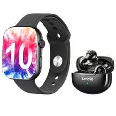 LENOVO - TA420 Tws Audífonos tws y Toumi S10 Pro B Reloj inteligente