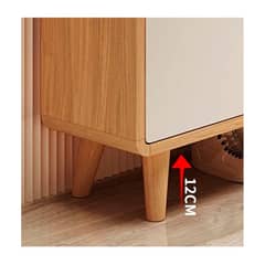 IDEEHOUSE - Zapatero Nordico 4 Niveles, 120cm X 80cm X 24cm