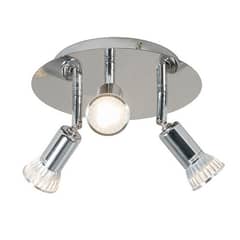 MMDH - Plafón LED Cromo GU10 Balcón Cocina