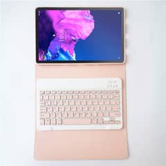 RENVMEXY - Funda Teclado Rosa para Lenovo Tab P11 de 11 pulgadas