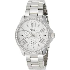 FOSSIL - Reloj Cecile AM4481 Plateado De Acero inoxidable Para Mujer