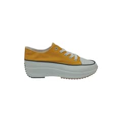 HERIEL - Zapatilla Amarilla Lona Plataforma