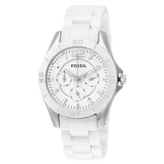 FOSSIL - Reloj Cerámica CE1002 Blanco De Cerámica Para Mujer