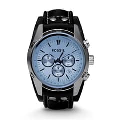 FOSSIL - Reloj Coachman CH2564 Negro De Cuero Piel Para Hombre
