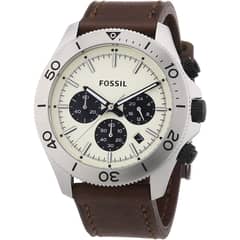 FOSSIL - Reloj Coachman CH2886 Marrón De Cuero Piel Para Hombre