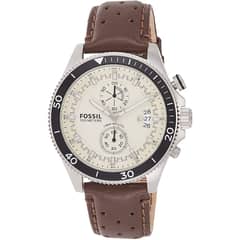 FOSSIL - Reloj Coachman CH2943 Marrón De Cuero Piel Para Hombre