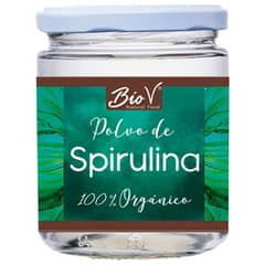 BIOV - Spirulina 200gr Orgánica Vegana Sin Gluten Bio V