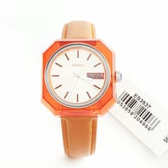 FOSSIL - Reloj Classic ES3537 Marrón De Cuero Piel Para Mujer