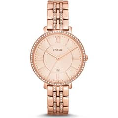 FOSSIL - Reloj Jacqueline ES3546 Rose gold De Acero inoxidable P Mujer