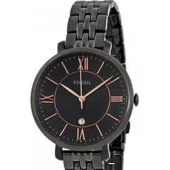 FOSSIL - Reloj Jacqueline ES3614 Negro De Acero inoxidable Para Mujer