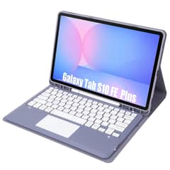 RENVMEXY - Teclado táctil A820B-A morado para Samsung Galaxy Tab S10 FE Plus 13.1