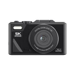 RENVMEXY - Cámaras digitales 5K 75MP WiFi 18X zoom W1 negra 64GB