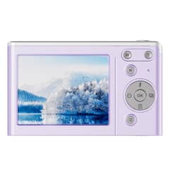 RENVMEXY - Cámara M06 Morada 4K Nocturna 50MP 64GB Luz LED