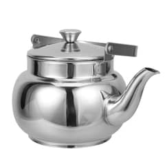 BAZUCA - Tetera Infusor Té Acero Inoxidable 1.5 litros Redonda Te Infusiones