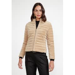 CANADIENNE - Parka Acolchada Mujer Algodón Beige