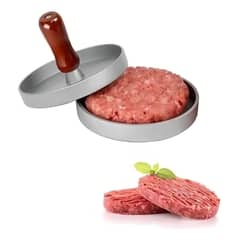 BAZUCA - Prensa Para Hamburguesas Molde Antiadherente Asado Parrilla Aluminio