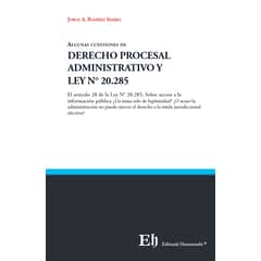 EDITORIAL HAMMURABI - DERECHO PROCESAL ADMINISTRATIVO Y LEY N° 20.285