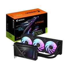 AORUS - Tarjeta Video RTX 5080 XTREME WATERFORCE 16G GDDR7 PciE-5