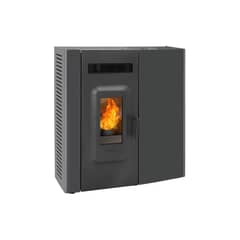 AMESTI - Calefactor a Pellet Slim 9000 Negro