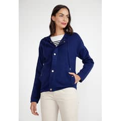 CANADIENNE - Polerón Mujer Viscosa Azul