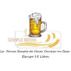 GENERICO - SIMPLE BIRRA 15 "Equipo para Elaborar Cerveza 15 Litros"