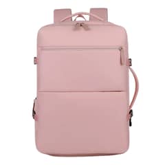 BIOV - Mochila Viaje Cabina 40lts Rosado Impermeable Unisex USB