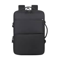 BIOV - Mochila Cabina 40lts Negro Impermeable Unisex USB & Almohada de Viaje