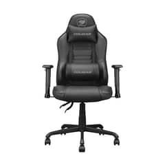 COUGAR - Silla Gamer Fusion S Black Ergonómica Reclinación 130º