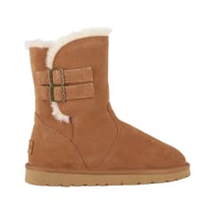 BAMERS - Bota Mujer Blast Strap Cuero II Caramel
