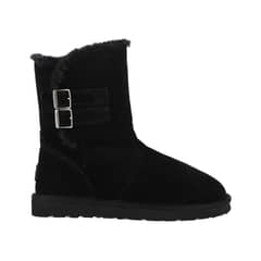 BAMERS - Bota Mujer Blast Strap Cuero II Negro