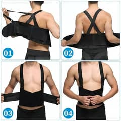 GENERICO - Faja Lumbar Hombre Seguridad Faja Lumbar Trabajo TALLA XXL
