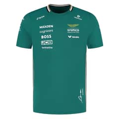 BOSS - Polera Formula 1 Fernando Alonso Oficial Aston Martin 2025