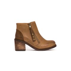GIANI DAFIRENZE - Botin Mujer De Cuero Sai Café C14