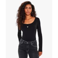 GUESS - Polera Colette Ls Bodysuit Negro