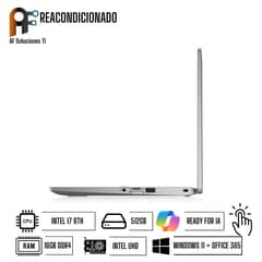 DELL - Notebook Latitude E7490 Performance Windows 11 - Office365 Reacondicionado