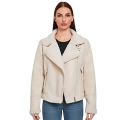 D'JOE - Chaqueta Ecocuero Aviadora Mujer Georgia