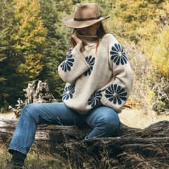 SENDERO - Sweater Harvest Beige Alpaca