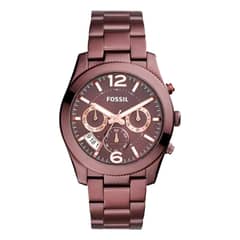 FOSSIL - Reloj Boyfriend ES4110 Tinto De Acero inoxidable Para Mujer