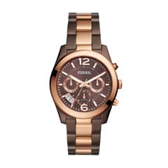 FOSSIL - Reloj Boyfriend ES4284 Marrón De Acero inoxidable Para Mujer