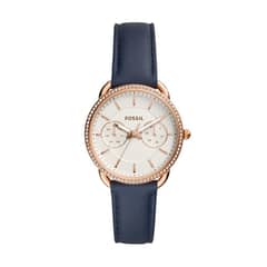 FOSSIL - Reloj Tailor ES4394 Azul De Cuero Piel Para Mujer