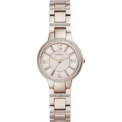 FOSSIL - Reloj Virginia ES4482 Rose gold De Acero inoxidable Para Mujer