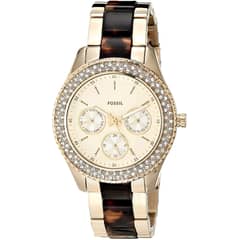 FOSSIL - Reloj Stella ES4756 Dorado De Acero inoxidable Para Mujer