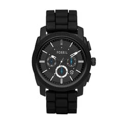 FOSSIL - Reloj Modern Machine FS4487 Negro De Silicona Para Hombre
